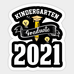 kindergarten graduate 2021 Sticker